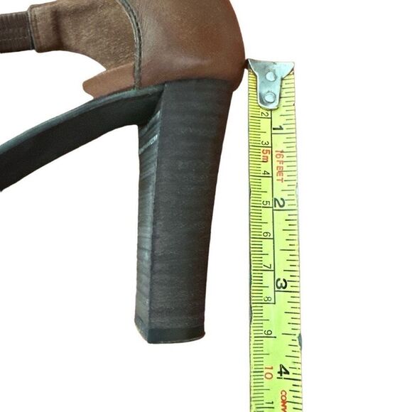 Brighton Brown Leather Heels- size 8.5 - Picture 6 of 8
